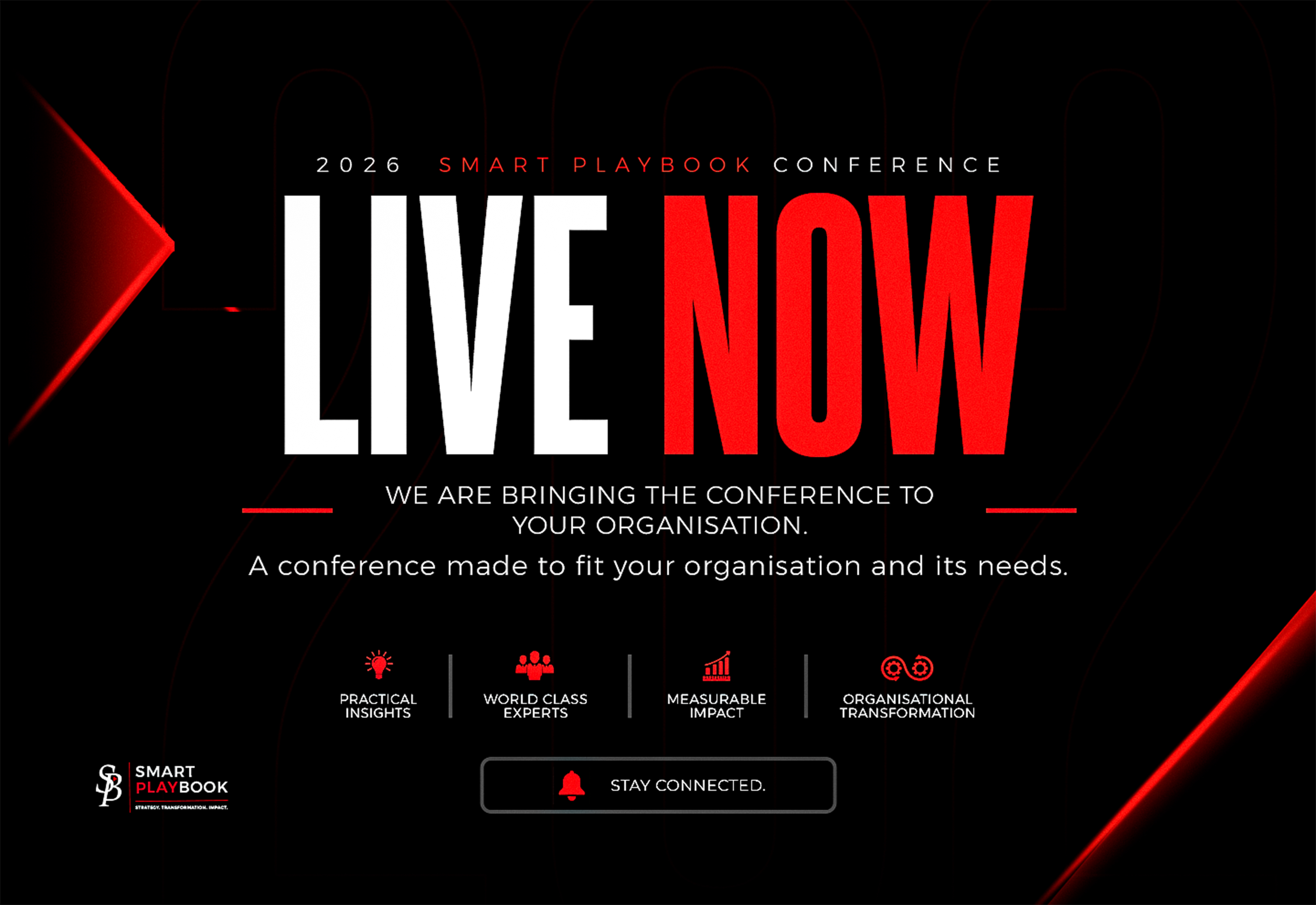 The Smart Playbook Conference - Unlocking Intrapreneurship In The Workplace banner
